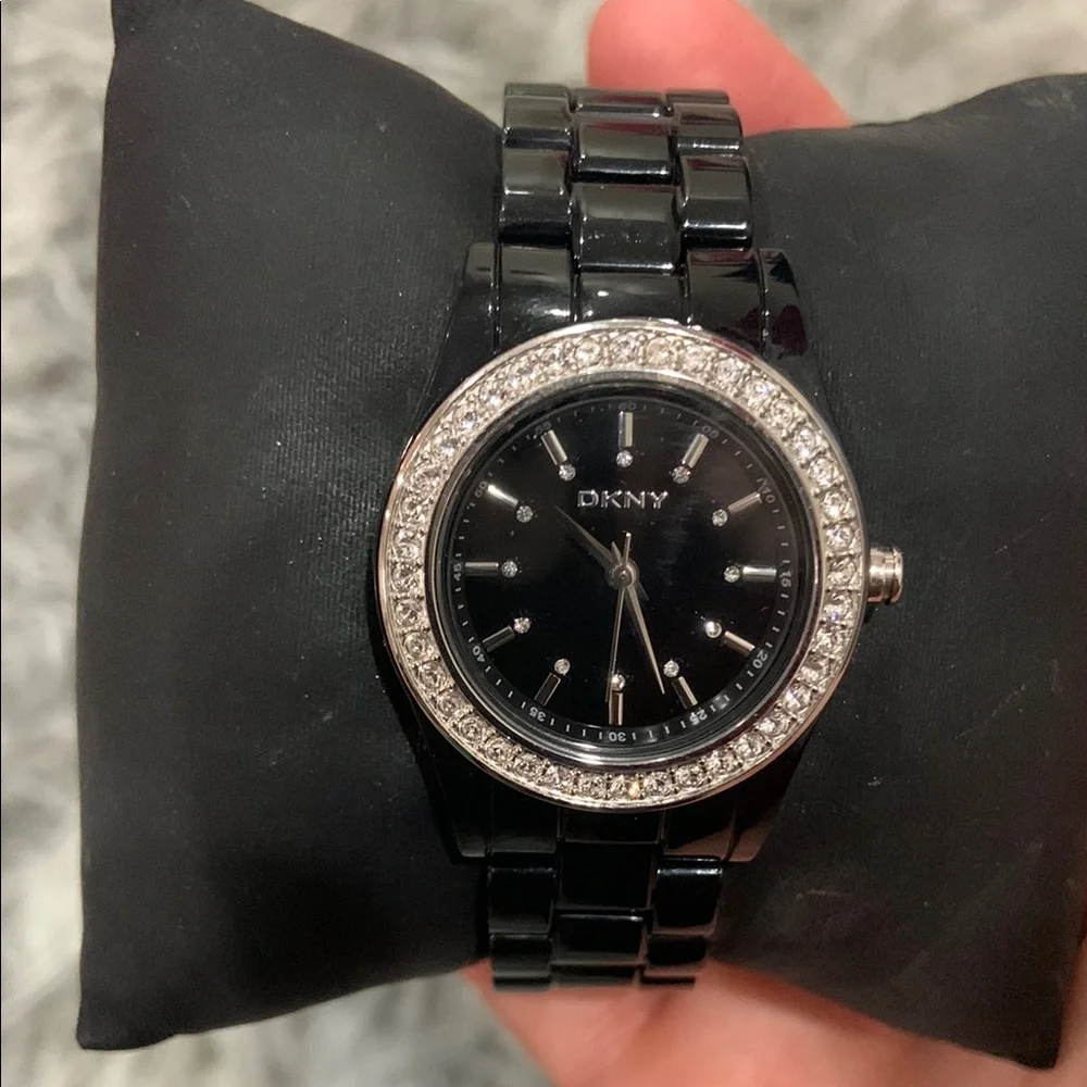 DKNY Black Bling Women’s Watch